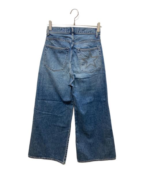 CONVERSE TOKYO（コンバーストウキョウ）CONVERSE TOKYO (コンバーストウキョウ) KURO (クロ) WIDE DENIM PANTS LIGHT INDIGO インディゴ サイズ:2の古着・服飾アイテム