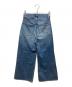 CONVERSE TOKYO (コンバーストウキョウ) KURO (クロ) WIDE DENIM PANTS LIGHT INDIGO インディゴ サイズ:2：10000円