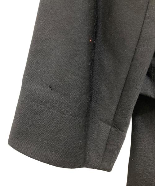 yohji yamamoto+noir（ヨウジヤマモトプリュスノアール）yohji yamamoto+Noir (ヨウジヤマモトプリュスノアール) アシンメトリーラペルジャケット ブラック サイズ:2の古着・服飾アイテム