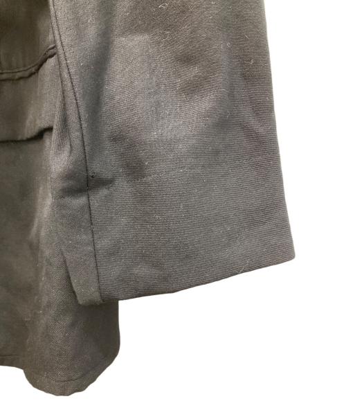 yohji yamamoto+noir（ヨウジヤマモトプリュスノアール）yohji yamamoto+Noir (ヨウジヤマモトプリュスノアール) アシンメトリーラペルジャケット ブラック サイズ:2の古着・服飾アイテム