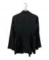 yohji yamamoto+Noir (ヨウジヤマモトプリュスノアール) アシンメトリーラペルジャケット ブラック サイズ:2：10000円