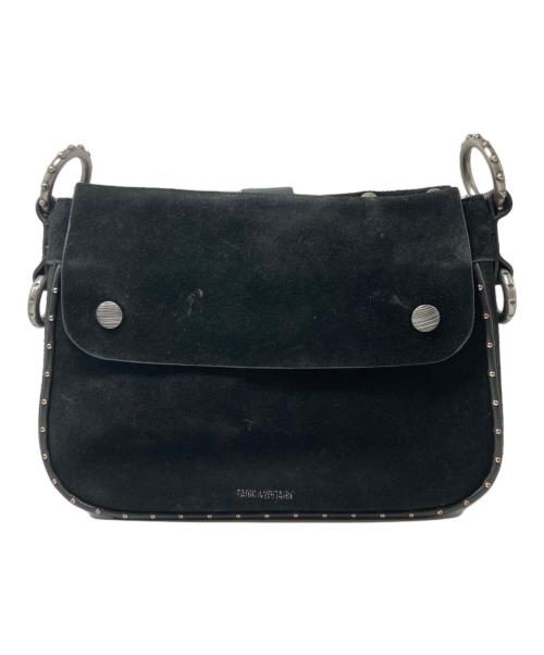 Zadig&Voltaire（ザディグエヴォルテール）Zadig&Voltaire (ザディグエヴォルテール) KATE MOSS (ケイト モス) カーフスキンショルダーバッグ ブラック サイズ:OneSizeの古着・服飾アイテム