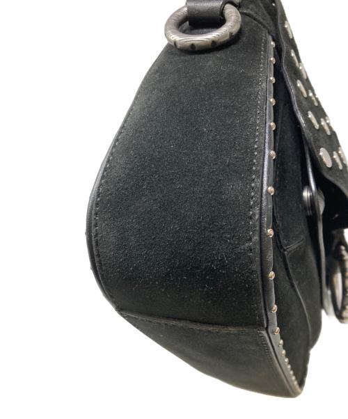 Zadig&Voltaire（ザディグエヴォルテール）Zadig&Voltaire (ザディグエヴォルテール) KATE MOSS (ケイト モス) カーフスキンショルダーバッグ ブラック サイズ:OneSizeの古着・服飾アイテム