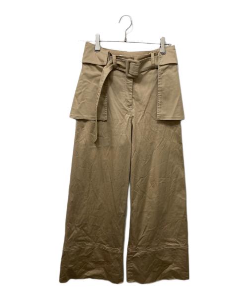 MYKKE HOFMANN（ミケ・ホフマン）MYKKE HOFMANN (ミケ・ホフマン) ビッグポケットワイドパンツ ベージュ サイズ:XSの古着・服飾アイテム