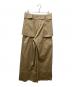 MYKKE HOFMANN (ミケ・ホフマン) ビッグポケットワイドパンツ ベージュ サイズ:XS：5000円