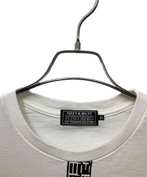 Hysteric Glamour（ヒステリックグラマー）Hysteric Glamour (ヒステリックグラマー) FLYING V ノースリーブTシャツ ホワイト サイズ:XLの古着・服飾アイテム