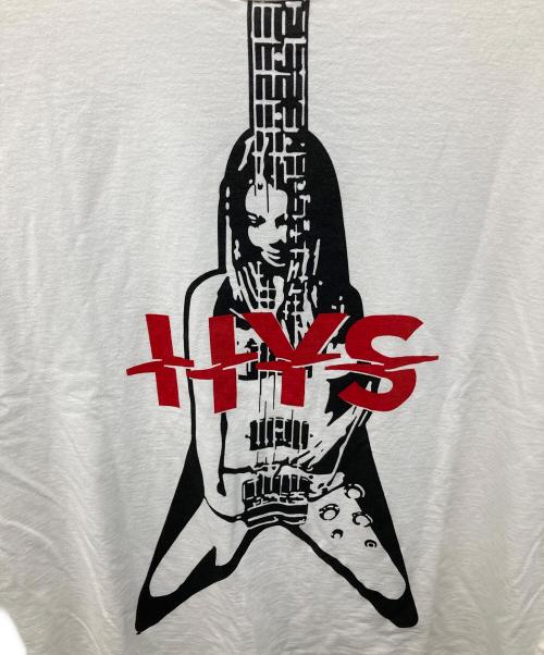 Hysteric Glamour（ヒステリックグラマー）Hysteric Glamour (ヒステリックグラマー) FLYING V ノースリーブTシャツ ホワイト サイズ:XLの古着・服飾アイテム
