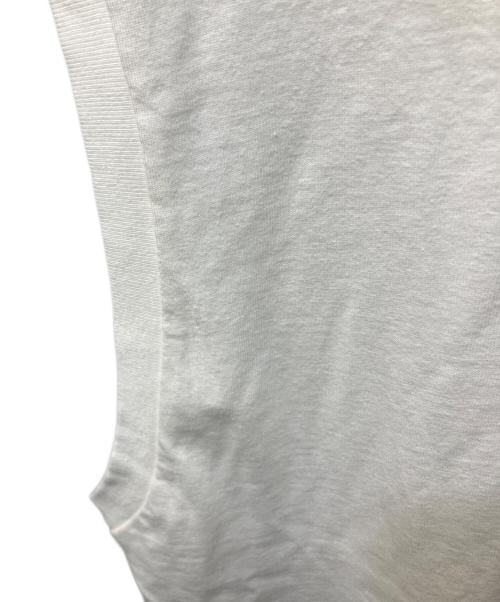 Hysteric Glamour（ヒステリックグラマー）Hysteric Glamour (ヒステリックグラマー) FLYING V ノースリーブTシャツ ホワイト サイズ:XLの古着・服飾アイテム