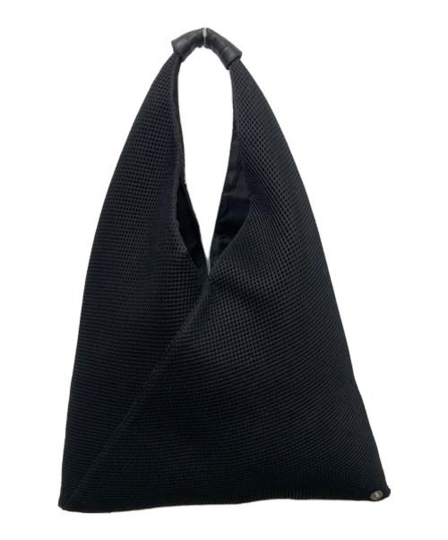MM6 Maison Margiela（エムエムシックスメゾンマルジェラ）MM6 Maison Margiela (エムエムシックスメゾンマルジェラ) ジャパニーズメッシュトートバッグ ブラックの古着・服飾アイテム
