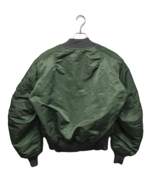 GREENBERIER（グリーンブライヤー）GREENBERIER (グリーンブライヤー) MA-1ジャケット カーキ サイズ:Lの古着・服飾アイテム