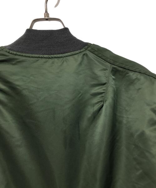 GREENBERIER（グリーンブライヤー）GREENBERIER (グリーンブライヤー) MA-1ジャケット カーキ サイズ:Lの古着・服飾アイテム