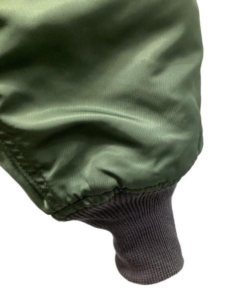 GREENBERIER（グリーンブライヤー）GREENBERIER (グリーンブライヤー) MA-1ジャケット カーキ サイズ:Lの古着・服飾アイテム