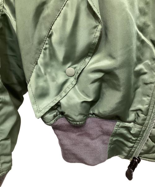 GREENBERIER（グリーンブライヤー）GREENBERIER (グリーンブライヤー) MA-1ジャケット カーキ サイズ:Lの古着・服飾アイテム