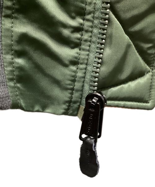 GREENBERIER（グリーンブライヤー）GREENBERIER (グリーンブライヤー) MA-1ジャケット カーキ サイズ:Lの古着・服飾アイテム