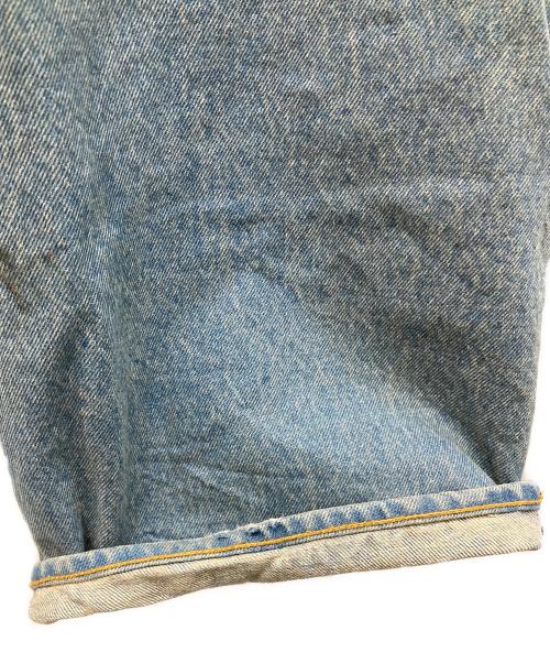 Lemontea（レモンティー）lemontea (レモンティー) ワイドデニムパンツ インディゴ サイズ:FREEの古着・服飾アイテム