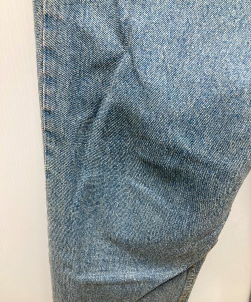 Lemontea（レモンティー）lemontea (レモンティー) ワイドデニムパンツ インディゴ サイズ:FREEの古着・服飾アイテム