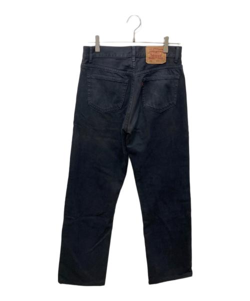 LEVI'S（リーバイス）LEVI'S (リーバイス) USA501後染めデニムパンツ ブラック サイズ:SIZE W32の古着・服飾アイテム