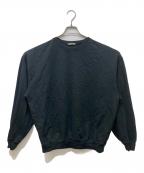AURALEEオーラリー）の古着「SUPER SOFT SWEAT BIG P/O」｜ブラック