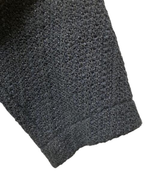 Coohem（コーヘン）Coohem (コーヘン) ニットジップアップブルゾン ブラック サイズ:不明の古着・服飾アイテム