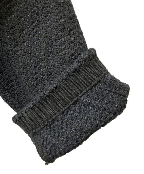 Coohem（コーヘン）Coohem (コーヘン) ニットジップアップブルゾン ブラック サイズ:不明の古着・服飾アイテム