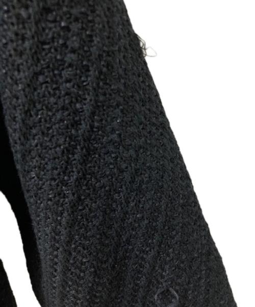 Coohem（コーヘン）Coohem (コーヘン) ニットジップアップブルゾン ブラック サイズ:不明の古着・服飾アイテム