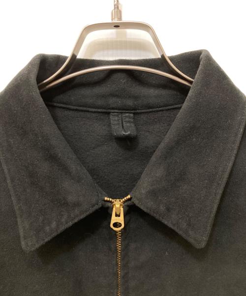 COMOLI（コモリ）COMOLI (コモリ) モールスキン ジップショートジャケット ブラック サイズ:不明の古着・服飾アイテム