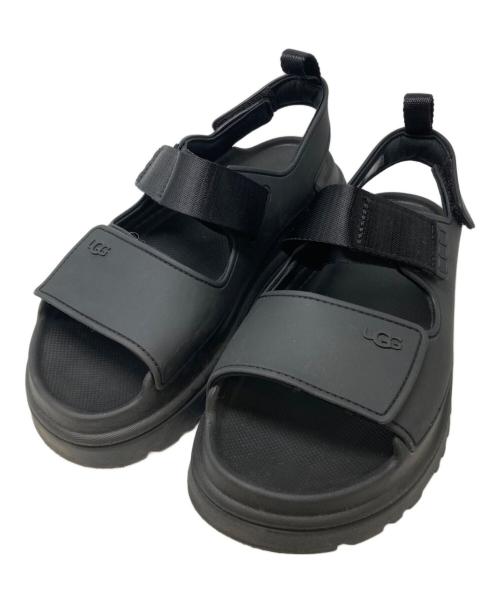 UGG（アグ）UGG (アグ) GoldenGlow サンダル ブラック サイズ:23.5㎝の古着・服飾アイテム