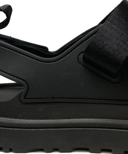 UGG（アグ）UGG (アグ) GoldenGlow サンダル ブラック サイズ:23.5㎝の古着・服飾アイテム