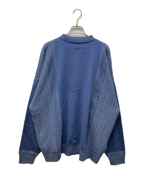 yashiki（ヤシキ）YASHIKI (ヤシキ) Hanaakari Collar Cardigan ブルー サイズ:3 未使用品の古着・服飾アイテム