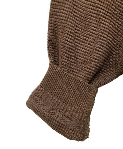 yashiki（ヤシキ）YASHIKI (ヤシキ) Tasogare High Neck Hoodie ブラウン サイズ:3 未使用品の古着・服飾アイテム