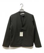 VICTIMヴィクティム）の古着「NO COLLAR JACKET」｜ブラック