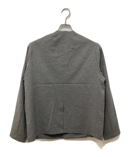 VICTIM（ヴィクティム）VICTIM (ヴィクティム) NO COLLAR JACKET グレー サイズ:1 未使用品の古着・服飾アイテム