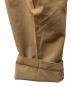 中古・古着 VICTIM (ヴィクティム) 2-TUCK SLACKS ブラウン サイズ:3 未使用品：6000円