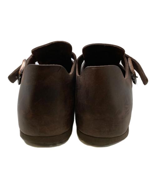 BIRKENSTOCK（ビルケンシュトック）BIRKENSTOCK (ビルケンシュトック) LONDON NATURAL LEATHER OLIED ブラウン サイズ:42の古着・服飾アイテム