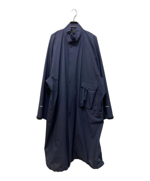 HYKE（ハイク）HYKE (ハイク) PERTEX MILITARY COAT ネイビー サイズ:XLの古着・服飾アイテム