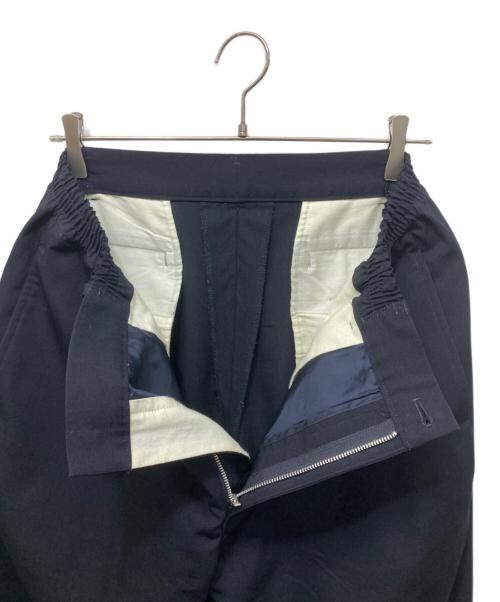 COMME des GARCONS HOMME DEUX（コムデギャルソン オム ドゥ）COMME des GARCONS HOMME DEUX (コムデギャルソン オム ドゥ) ウールスラックス ネイビー サイズ:Mの古着・服飾アイテム