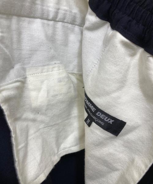 COMME des GARCONS HOMME DEUX（コムデギャルソン オム ドゥ）COMME des GARCONS HOMME DEUX (コムデギャルソン オム ドゥ) ウールスラックス ネイビー サイズ:Mの古着・服飾アイテム