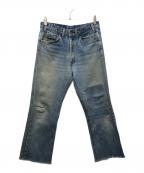 LEVI'Sリーバイス）の古着「517リペアデニムパンツ」｜インディゴ