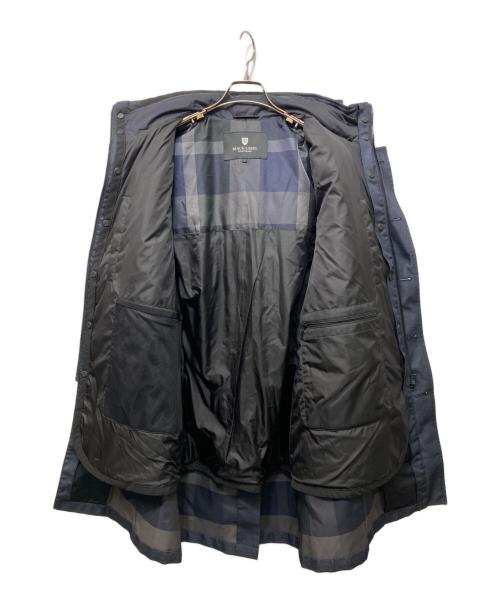 BLACK LABEL CRESTBRIDGE（ブラックレーベル クレストブリッジ）BLACK LABEL CRESTBRIDGE (ブラックレーベル クレストブリッジ) Wフェイス10MONTHシティパーカー ネイビー サイズ:Lの古着・服飾アイテム