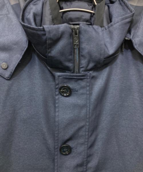 BLACK LABEL CRESTBRIDGE（ブラックレーベル クレストブリッジ）BLACK LABEL CRESTBRIDGE (ブラックレーベル クレストブリッジ) Wフェイス10MONTHシティパーカー ネイビー サイズ:Lの古着・服飾アイテム