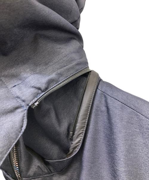 BLACK LABEL CRESTBRIDGE（ブラックレーベル クレストブリッジ）BLACK LABEL CRESTBRIDGE (ブラックレーベル クレストブリッジ) Wフェイス10MONTHシティパーカー ネイビー サイズ:Lの古着・服飾アイテム