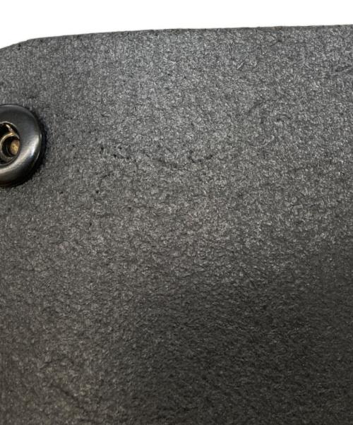 FRED PERRY（フレッドペリー）FRED PERRY (フレッドペリー) レザーミニショルダーバッグ ブラックの古着・服飾アイテム