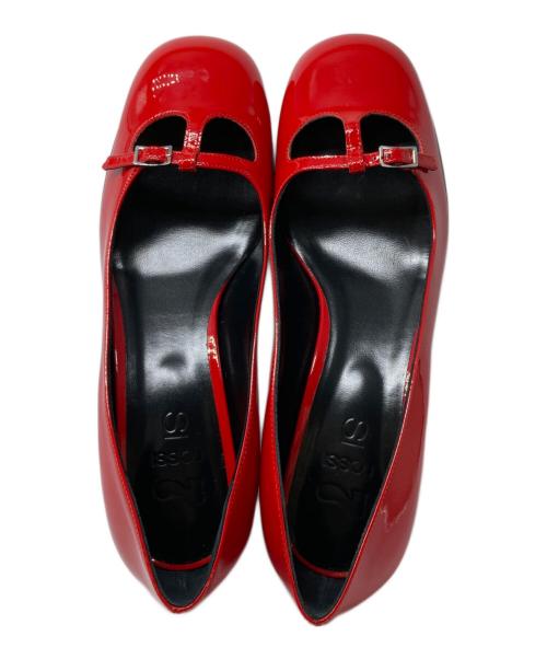 sergio rossi（セルジオロッシ）sergio rossi (セルジオロッシ) PUMPS CARMINIO レッド サイズ:37 1/2 未使用品の古着・服飾アイテム