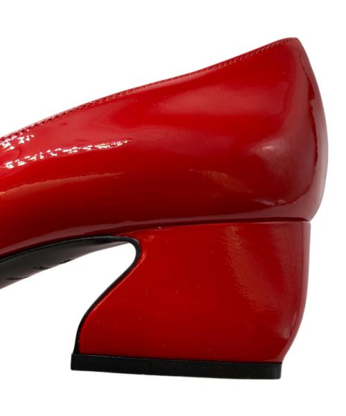 sergio rossi（セルジオロッシ）sergio rossi (セルジオロッシ) PUMPS CARMINIO レッド サイズ:37 1/2 未使用品の古着・服飾アイテム