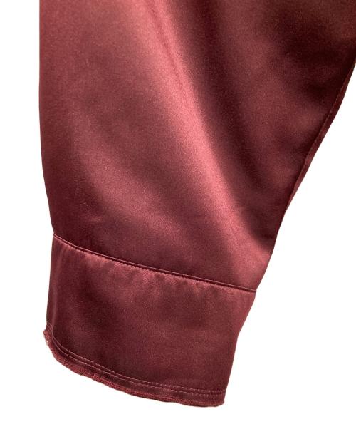 CHRISTIAN DADA（クリスチャンダダ）CHRISTIAN DADA (クリスチャンダダ) Oversized Satin Vietnam Jacket パープル サイズ:46の古着・服飾アイテム