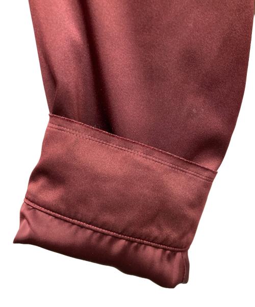 CHRISTIAN DADA（クリスチャンダダ）CHRISTIAN DADA (クリスチャンダダ) Oversized Satin Vietnam Jacket パープル サイズ:46の古着・服飾アイテム