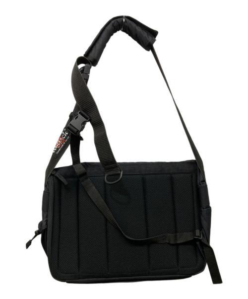 HEAD PORTER（ヘッドポーター）HEAD PORTER (ヘッドポーター) Bagjack (バッグジャック) BLACK BEAUTY キルティングメッセンジャーバッグ ブラックの古着・服飾アイテム