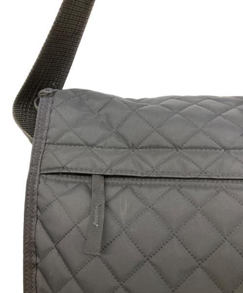 HEAD PORTER（ヘッドポーター）HEAD PORTER (ヘッドポーター) Bagjack (バッグジャック) BLACK BEAUTY キルティングメッセンジャーバッグ ブラックの古着・服飾アイテム