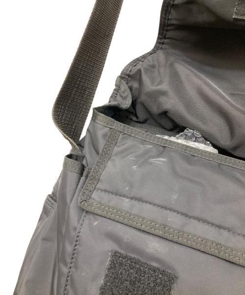 HEAD PORTER（ヘッドポーター）HEAD PORTER (ヘッドポーター) Bagjack (バッグジャック) BLACK BEAUTY キルティングメッセンジャーバッグ ブラックの古着・服飾アイテム