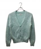 ALLEGEアレッジ）の古着「Mohair Cardigan」｜ブルー